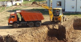 Котлован для дома Пушкино, цена от 316 руб./м3.